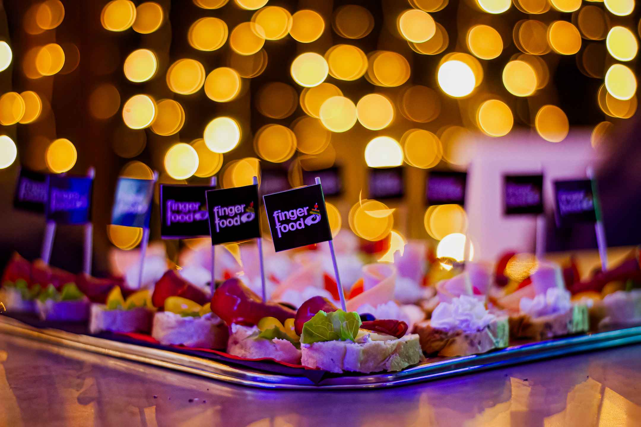 Gourmet appetizer selection